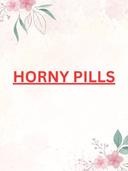 Horny pills 