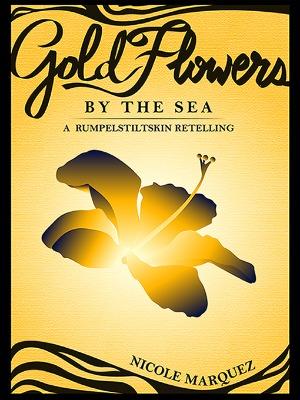 Gold Flowers by the Sea